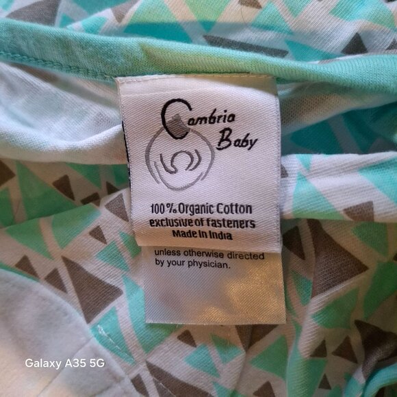 Set Of 3 Cambria Baby & Bubble Bear Swaddle Wraps SM/MED 0-3 Months Organic Cott - Picture 6 of 6
